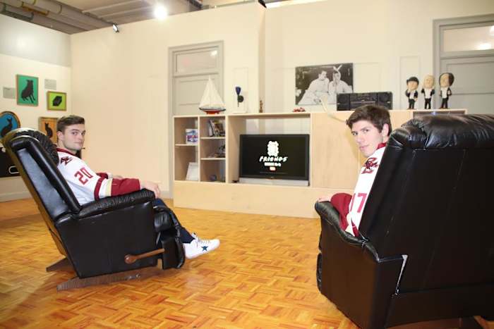 Cotts & Merulla (Photo by BC Hockey Twitter)